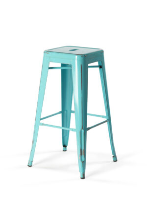 כסא בר טוליקס - תכלת וינטג'