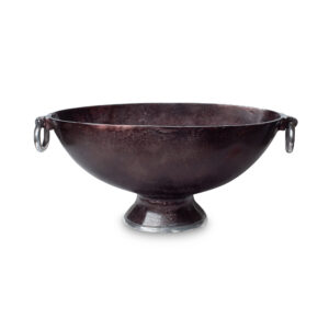 שמפניירה אובלית שחור וינטג'