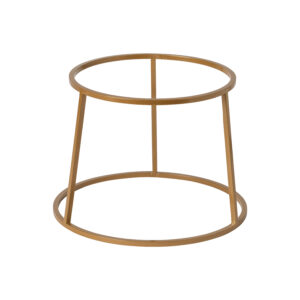 מעמד דקורטיבי גובה 18 ס"מ - זהב