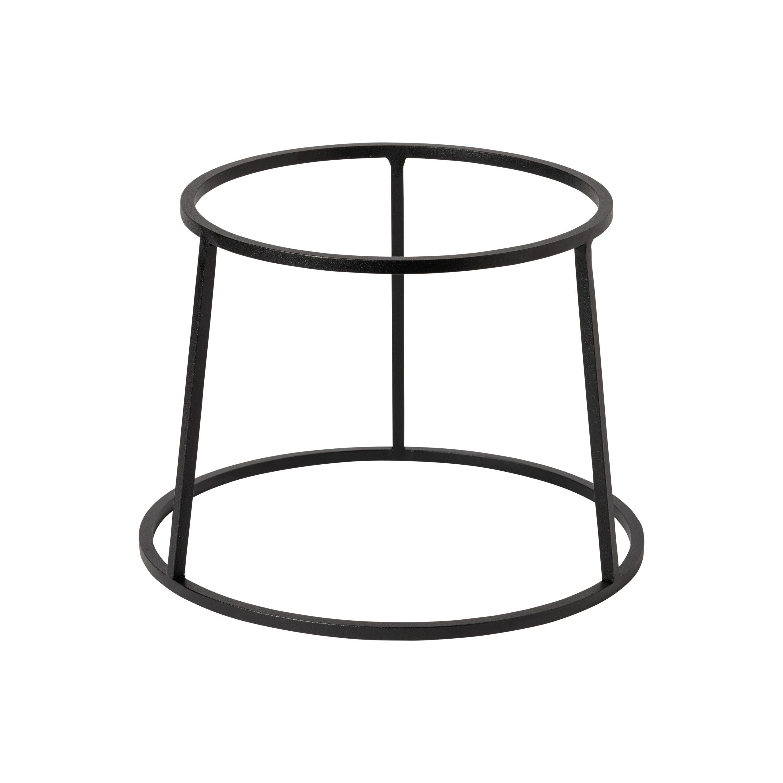 מעמד דקורטיבי גובה 18 ס"מ - שחור