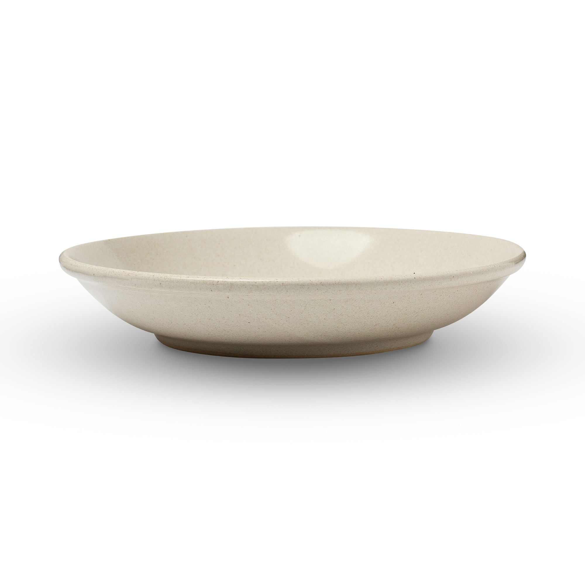 צלחת מרק טקסטורה 22 ס"מ - אבן